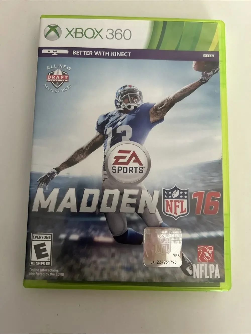Madden NFL 16 (Microsoft Xbox 360, 2015)